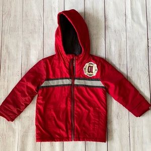 🚒 Gymboree 3T Boys Jacket Fireman Design Good Condition! 🚒